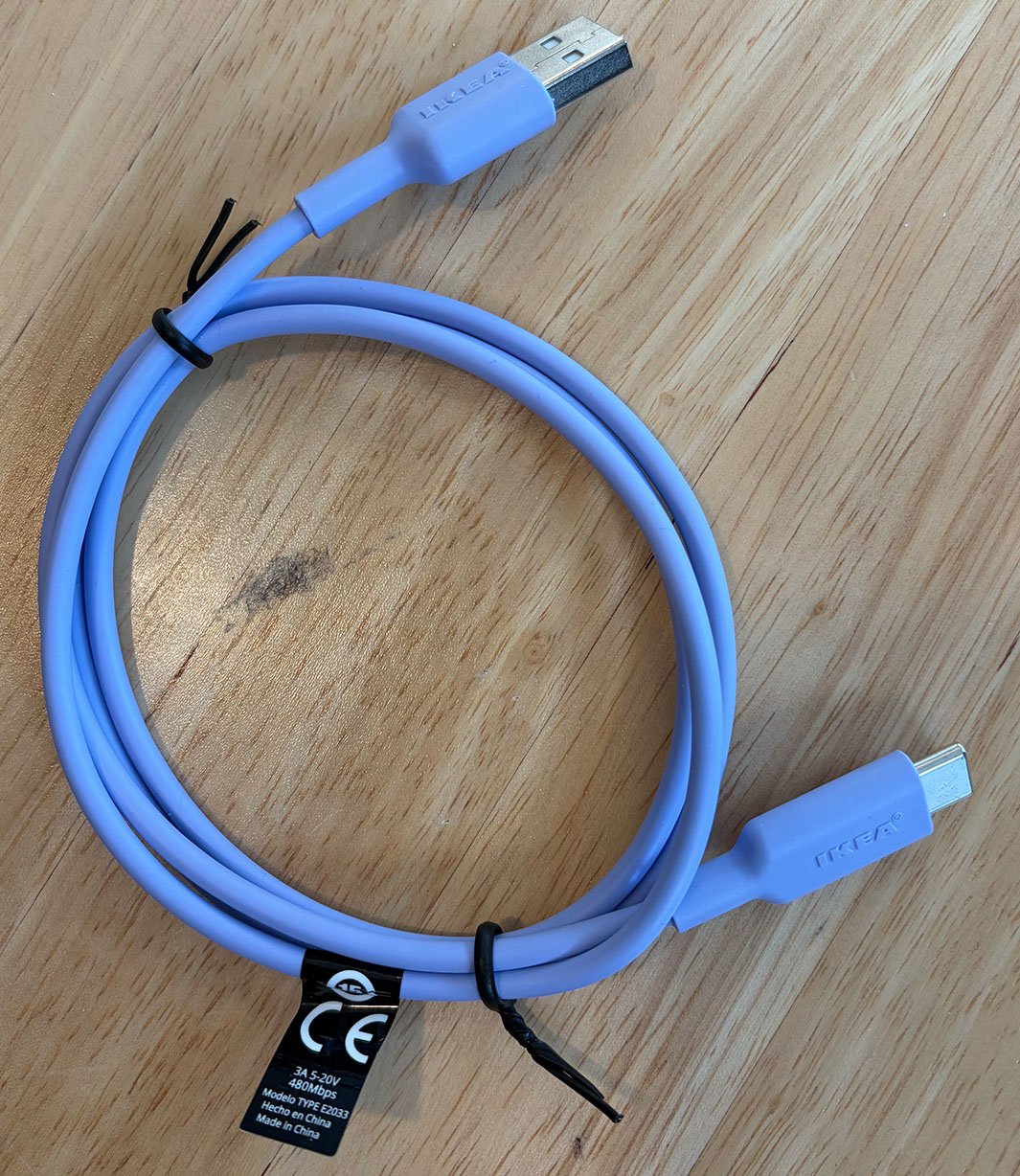 Kennel Care sensor with cable, purple