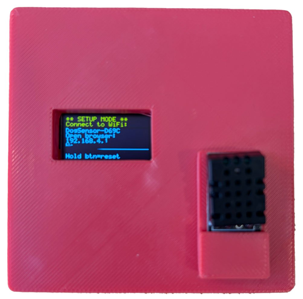 Kennel Care sensor unit, red